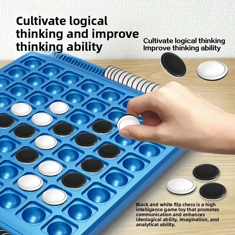 Dual-Side Flip Board Strategy  - Strategy Board Game review and price