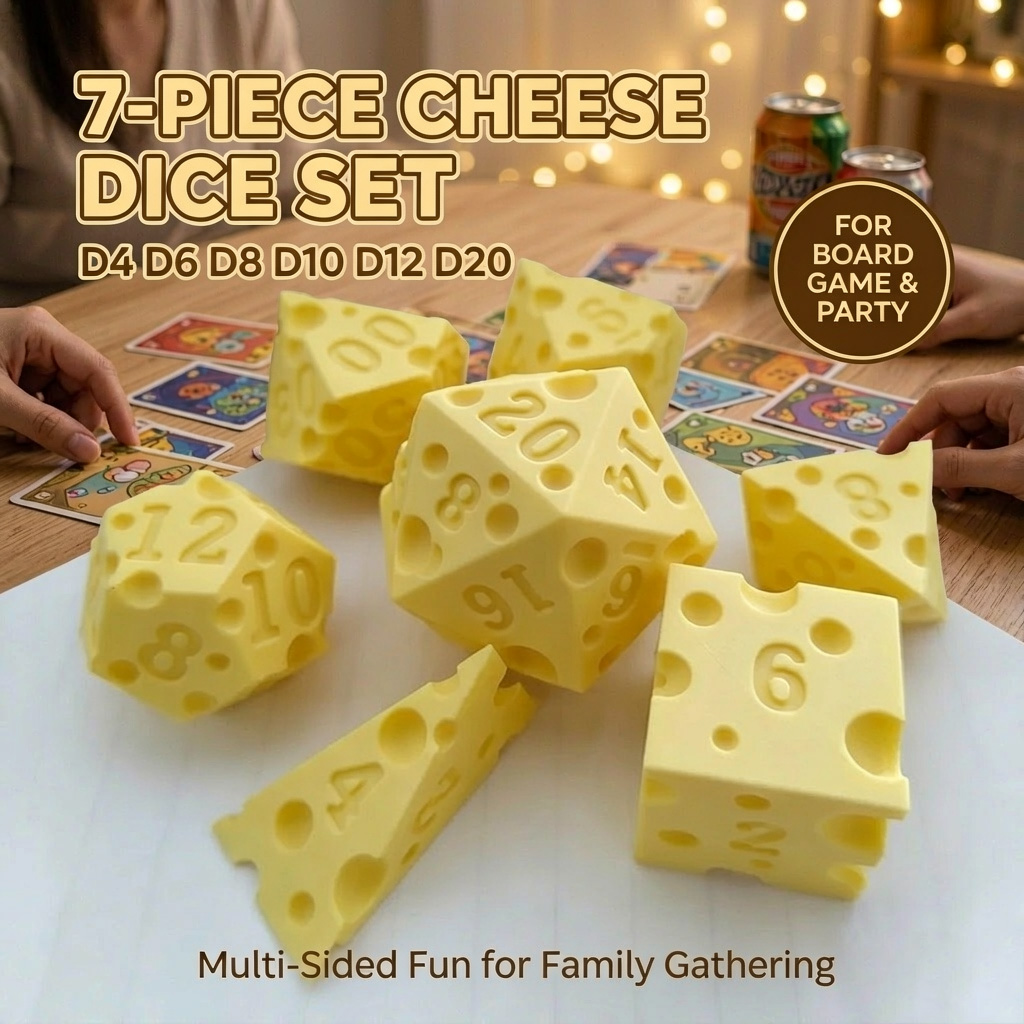 Creative Irregular Cheese Shap - Board Game Live review and price