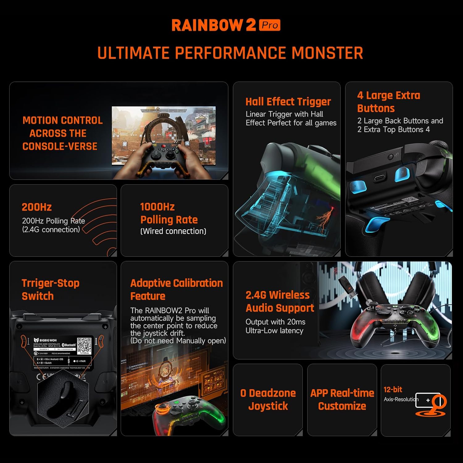 BIGBIG WON Rainbow 2 Pro Wirel - Board Game Android review and price