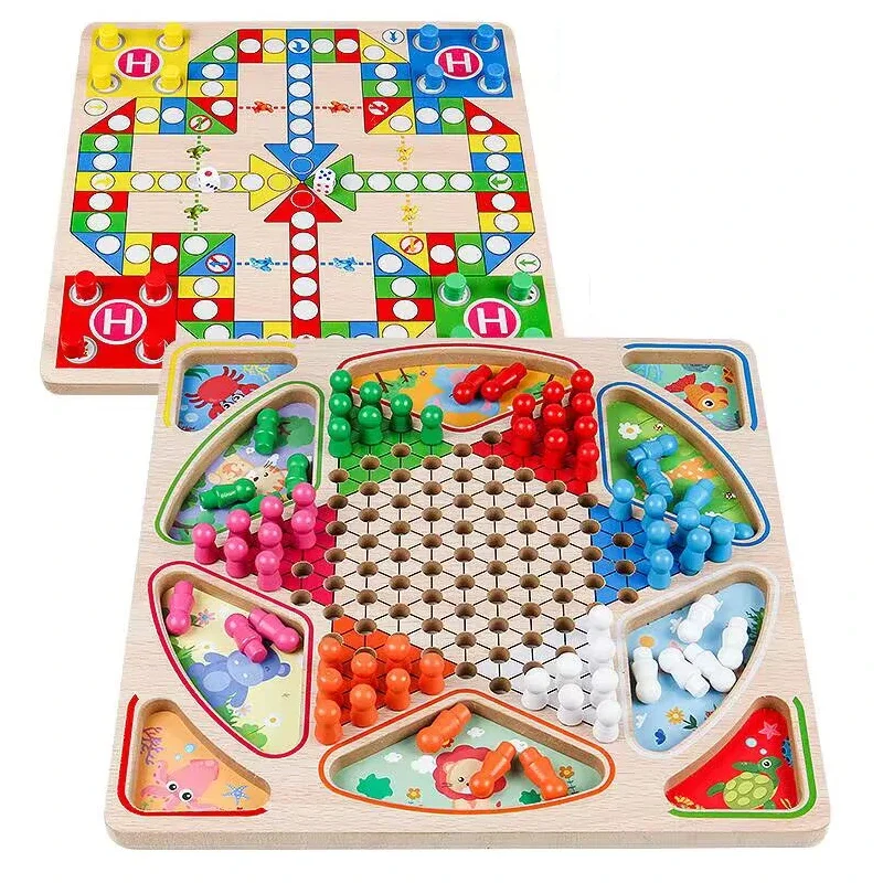 2 in 1 Double-Faced Mini Chess - Board Game Catan review and price